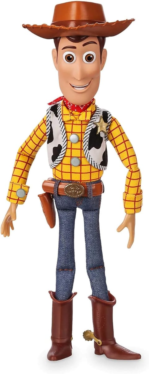 Disney Store Official Sheriff Woody Talking Action Figure from Toy