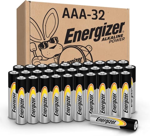 Energizer Alkaline Power AAA Batteries (32 Pack), Long-Lasting | For