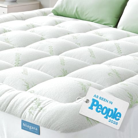 Niagara Sleep Solution Ultra Soft Queen Size Mattress Topper - Rayon