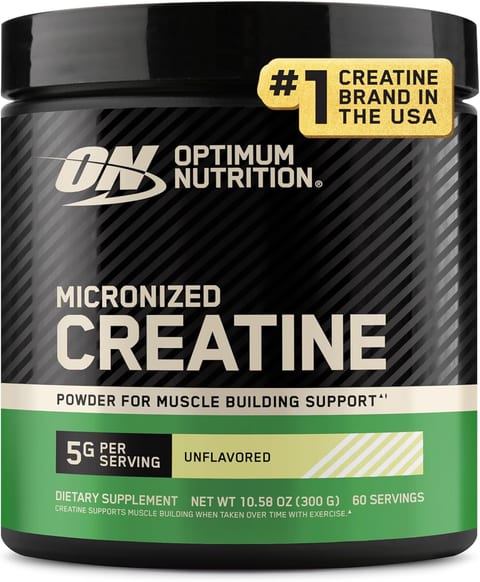 Optimum Nutrition Creatine, Micronized Creatine Monohydrate Powder