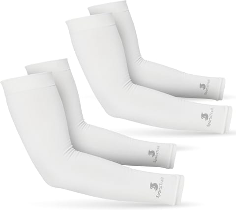 SportsTrail Cooling Arm Sleeves for Men & Women – Breathable, UV Sun