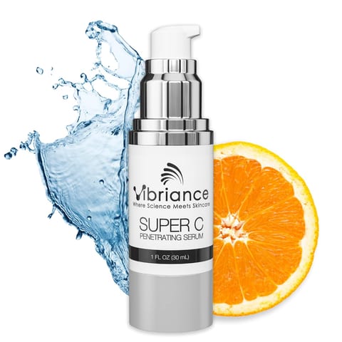 Vibriance Super C Serum for Mature Skin - All-in-One Vitamin Formula Hydrates