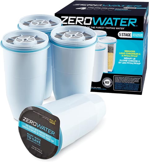 ZeroWater Official Replacement Filter - 5-Stage 0 TDS Water Filter